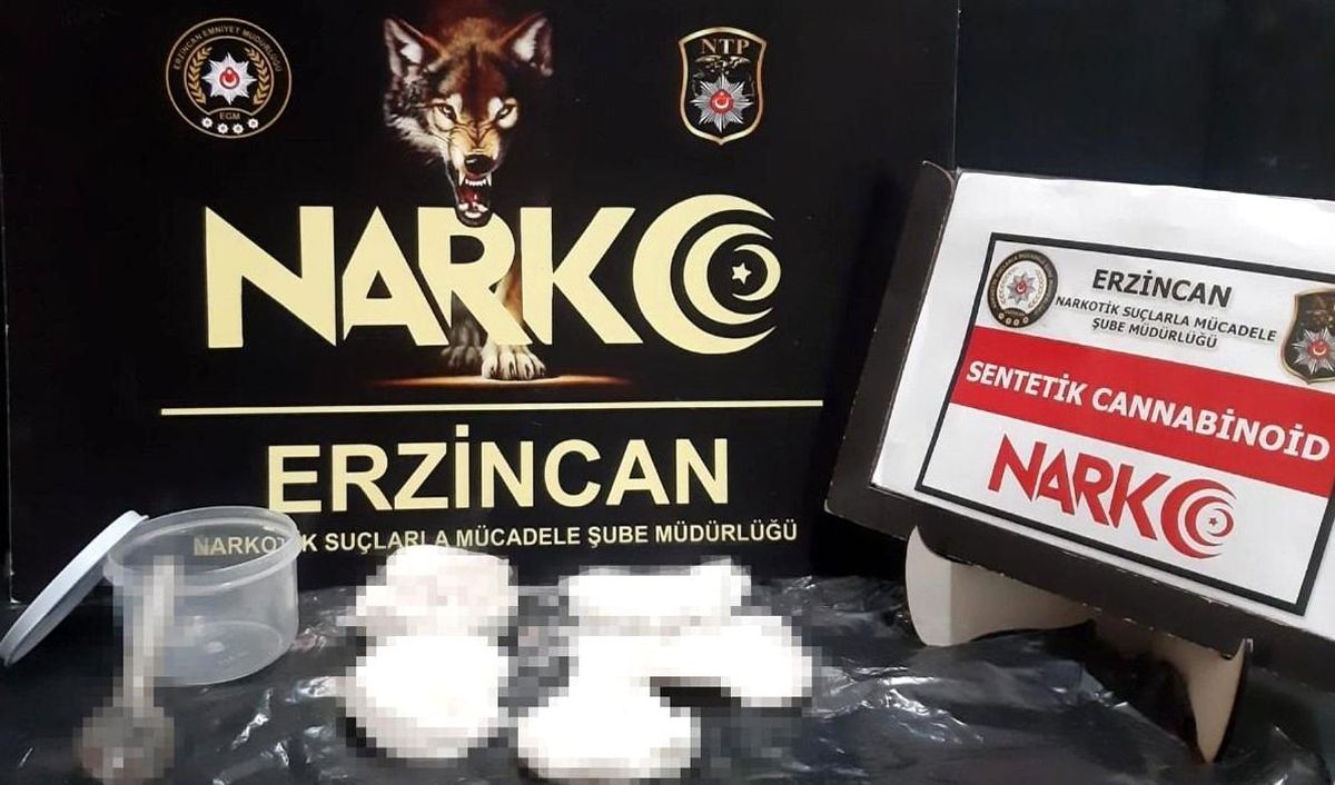 Erzincan'da Uyuşturucu Operasyonu: 139 Gram Bonzai Ele Geçirildi