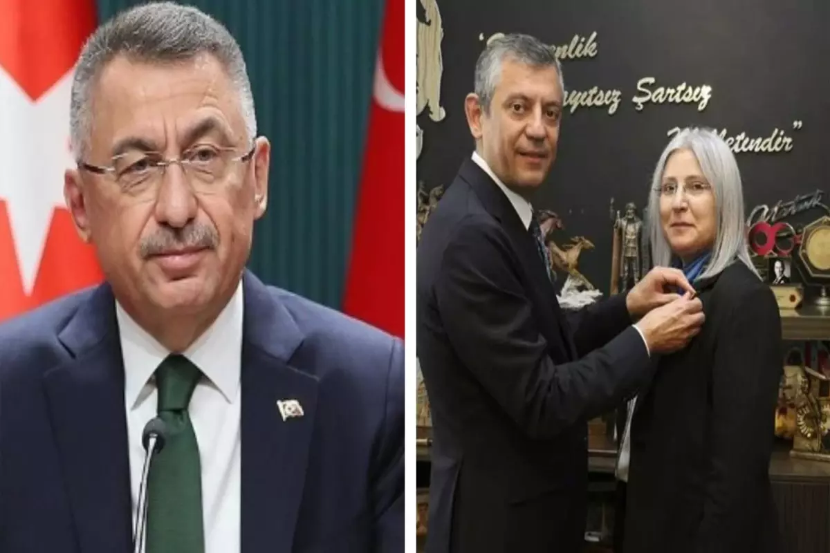 Eski Cumhurbaşkanı Yardımcısı Fuat Oktay'ın eski eşi Bedriye Şahinbaş, CHP'ye katıldı