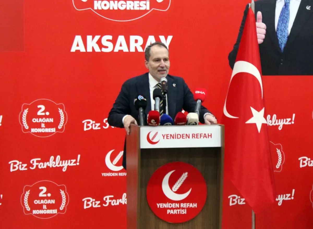 Fatih Erbakan: Gençler Evlenemiyor, Ekonomik Sıkıntılar Nüfusu Azaltıyor