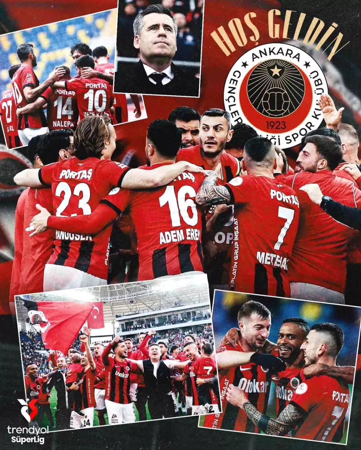 Trendyol Süper Lig'den Gençlerbirliği'ne Tebrik Mesajı