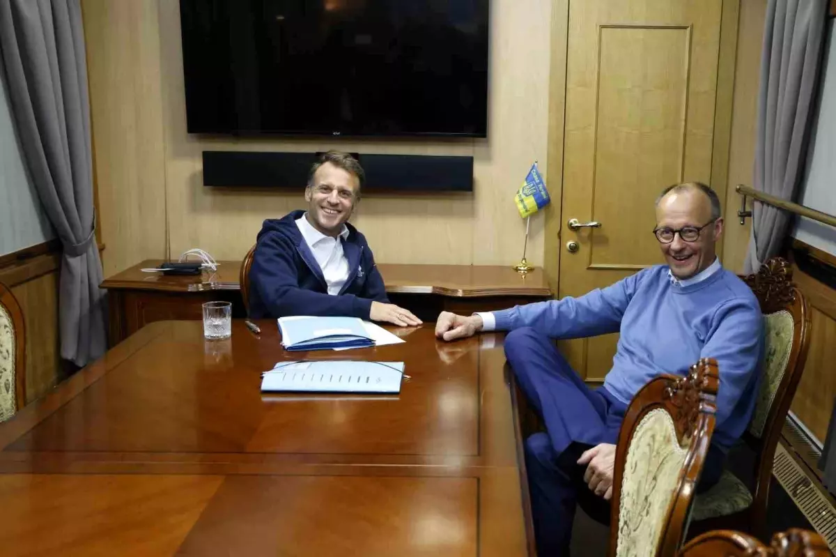 Avrupalı Liderlerden Ukrayna'ya Destek Ziyareti