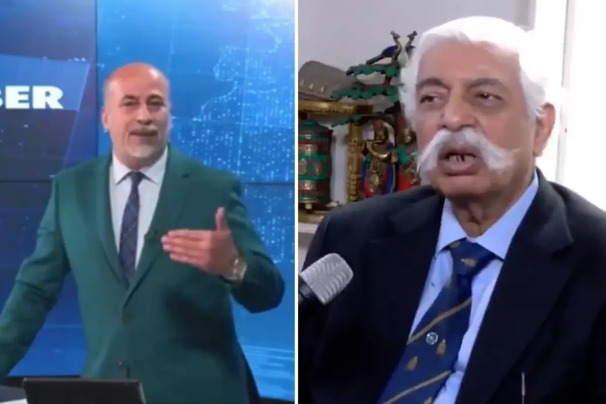 Konyalı sunucu, Türkiye'yi tehdit eden Hintli generale böyle ayar verdi