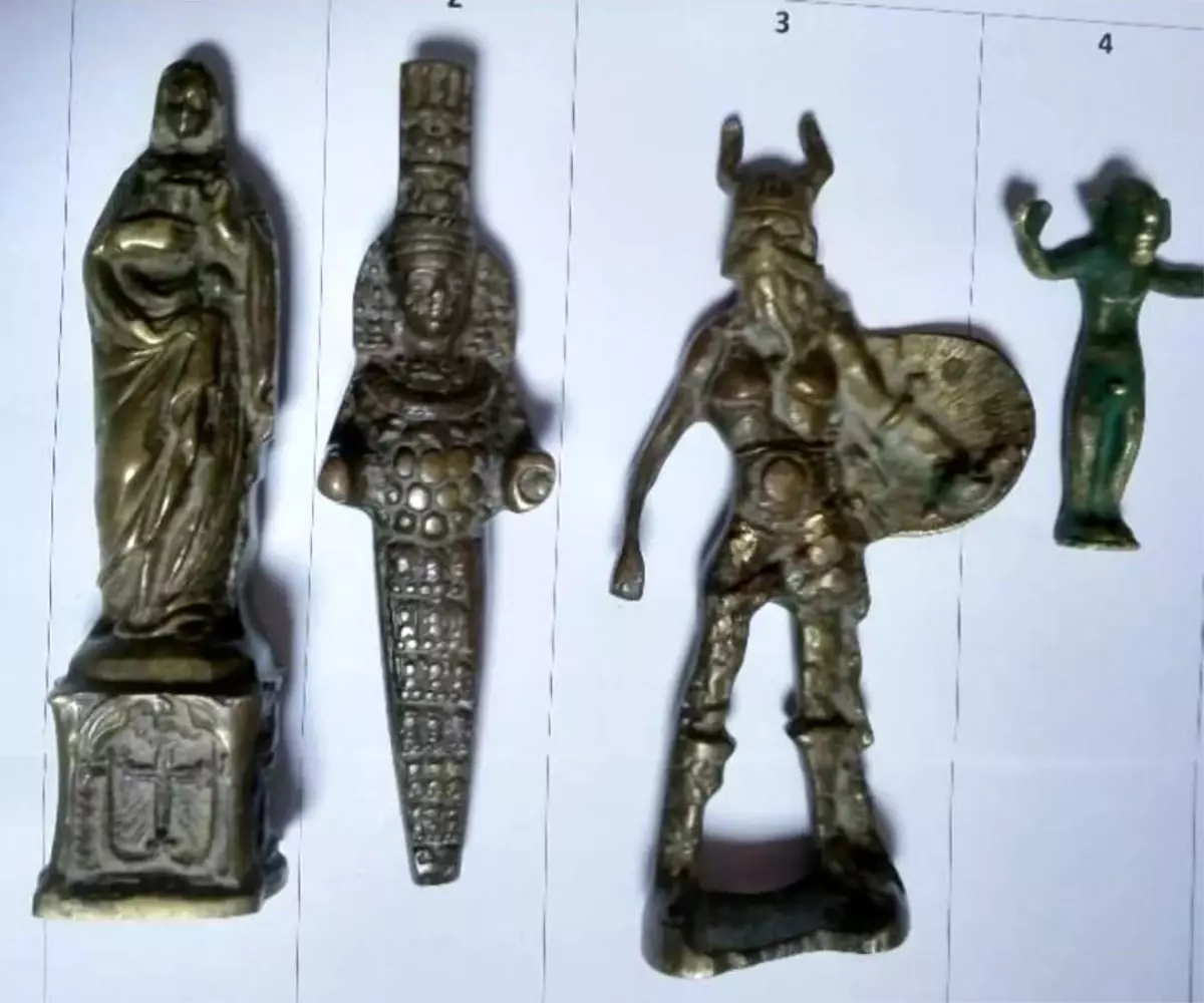 Nazilli'de Tarihi Eser Operasyonu: 4 Heykel Ele Geçirildi