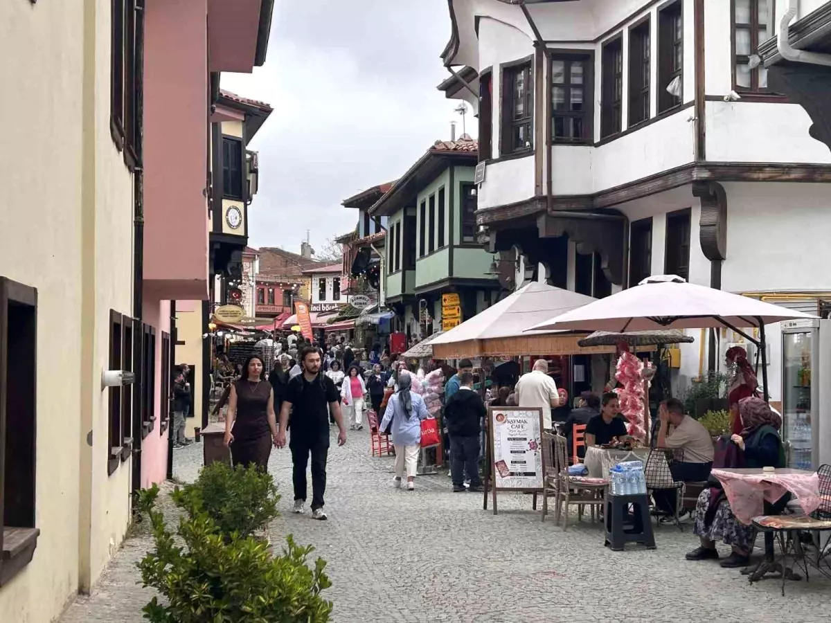Eskişehir Odunpazarı'nda Hafta Sonu Yoğunluğu