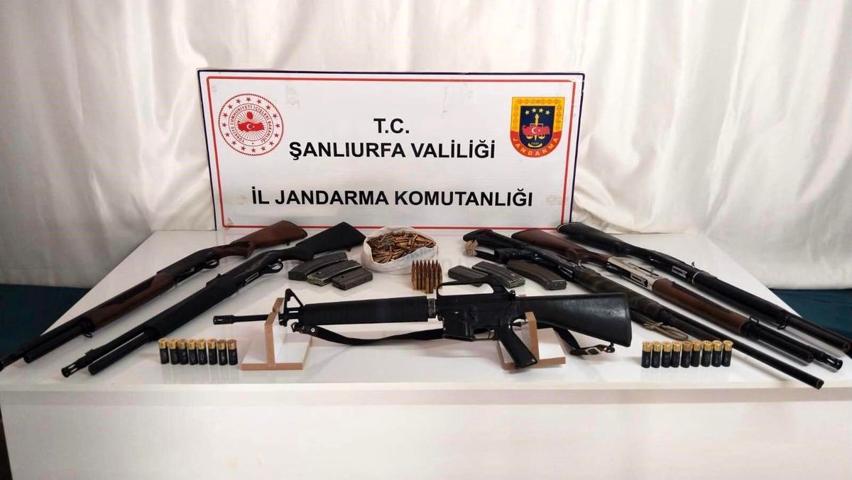 Şanlıurfa'da Silah Kaçakçılığı Operasyonu: 7 Gözaltı