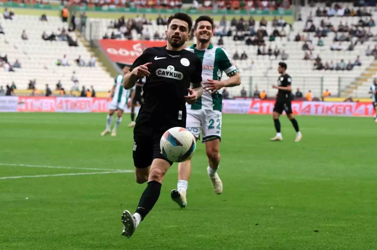 Konyaspor, Çaykur Rizespor'u 2-1 Mağlup Etti