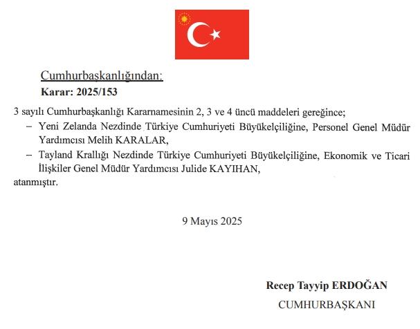 Yeni Yeni Zelanda Büyükelçisi Melih Karalar kimdir? Melih Karalar hayatı ve biyografisi!