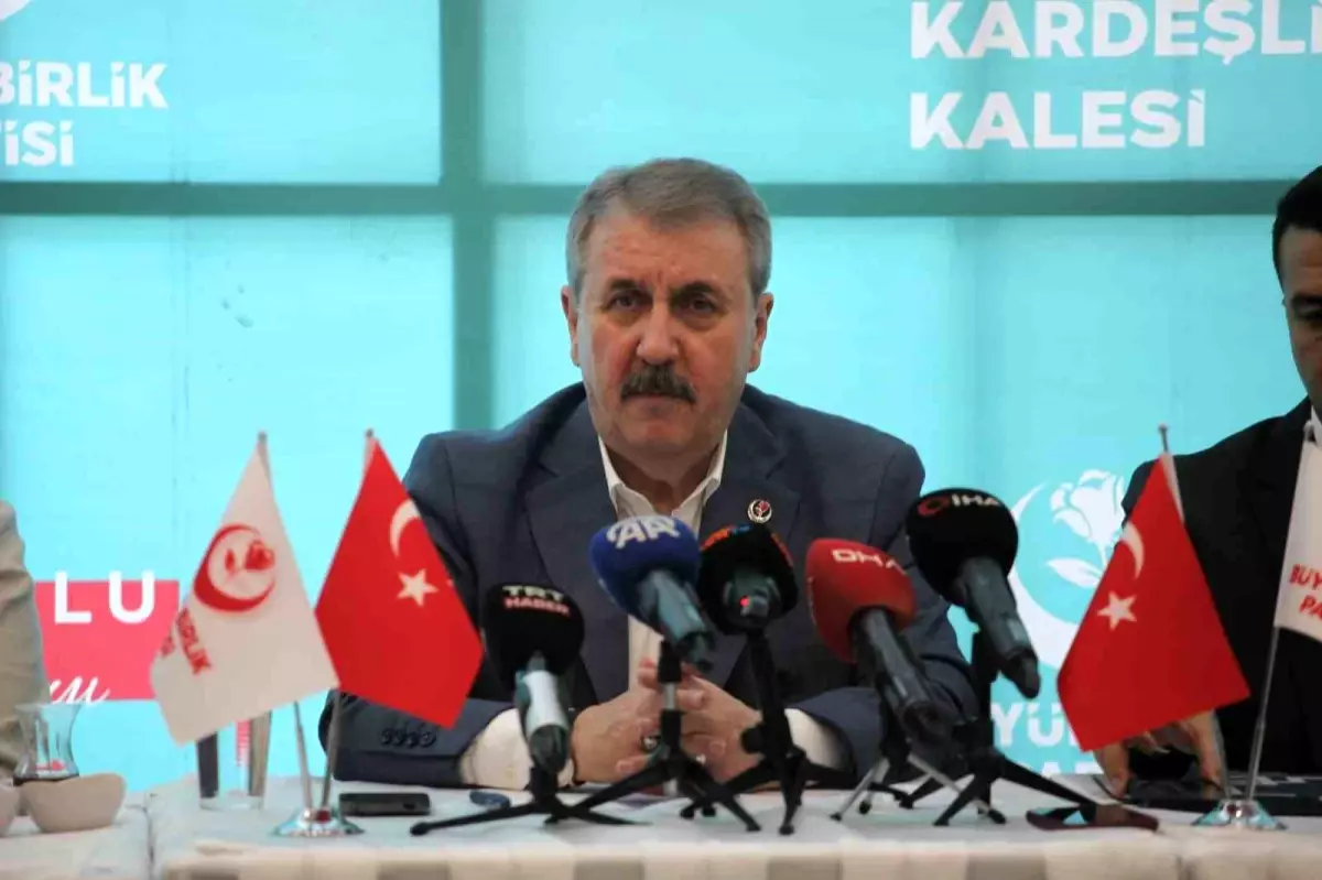BBP Genel Başkanı Destici: 'İki suç için idam cezası geri getirilmelidir'
