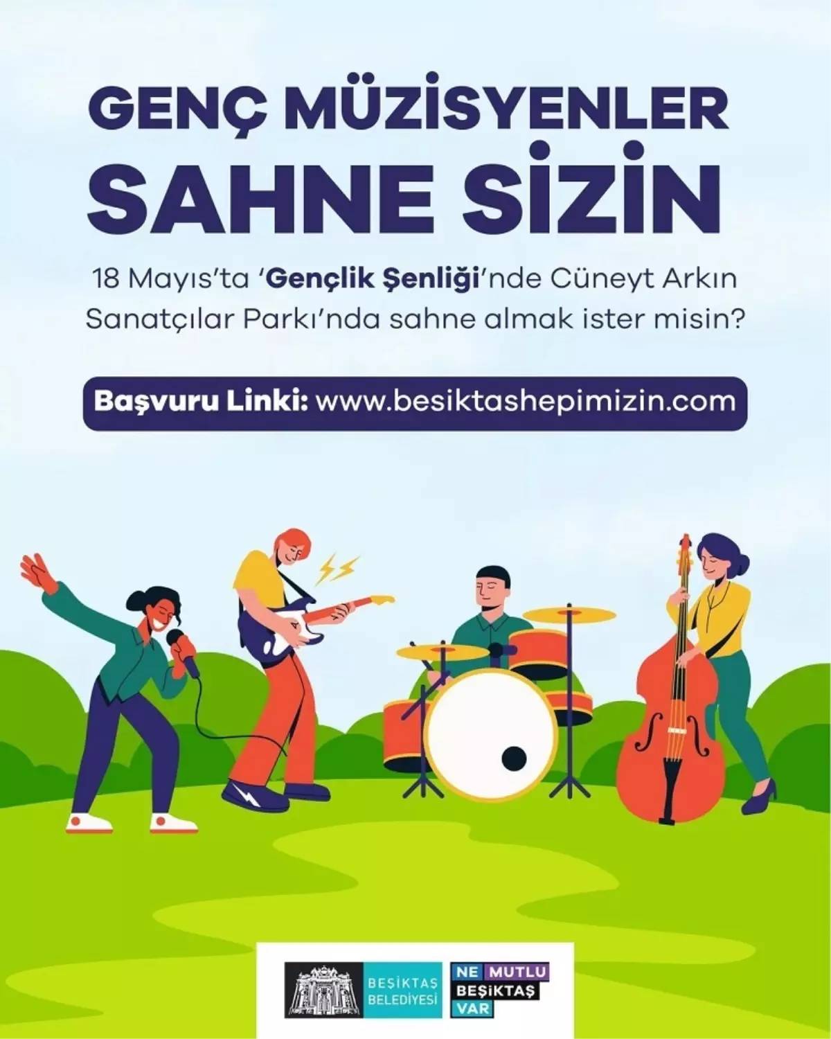 Beşiktaş'ta Gençlik Şenliği Düzenleniyor