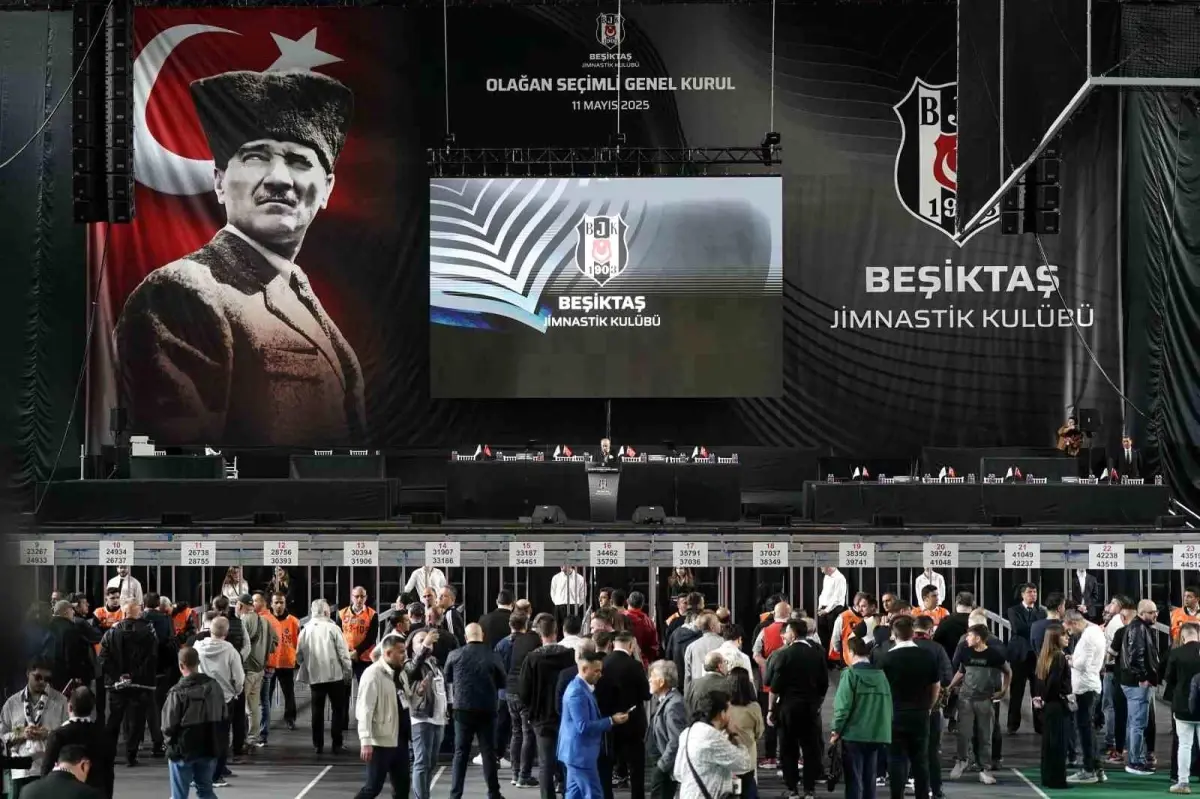 Beşiktaş Kulübü Olağanüstü Seçim Genel Kurulu Başladı
