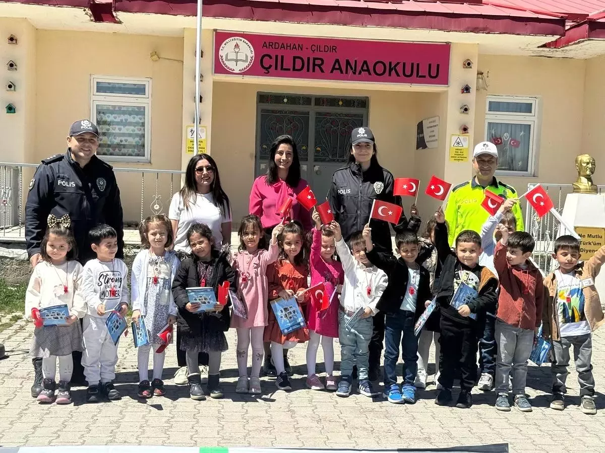 Çıldır Anaokulunda Trafik ve İlk Yardım Haftası Etkinliği