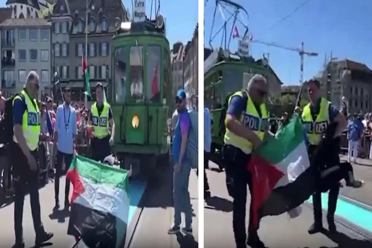 Eurovision'un açılış törenine Gazze protestosu damga vurdu
