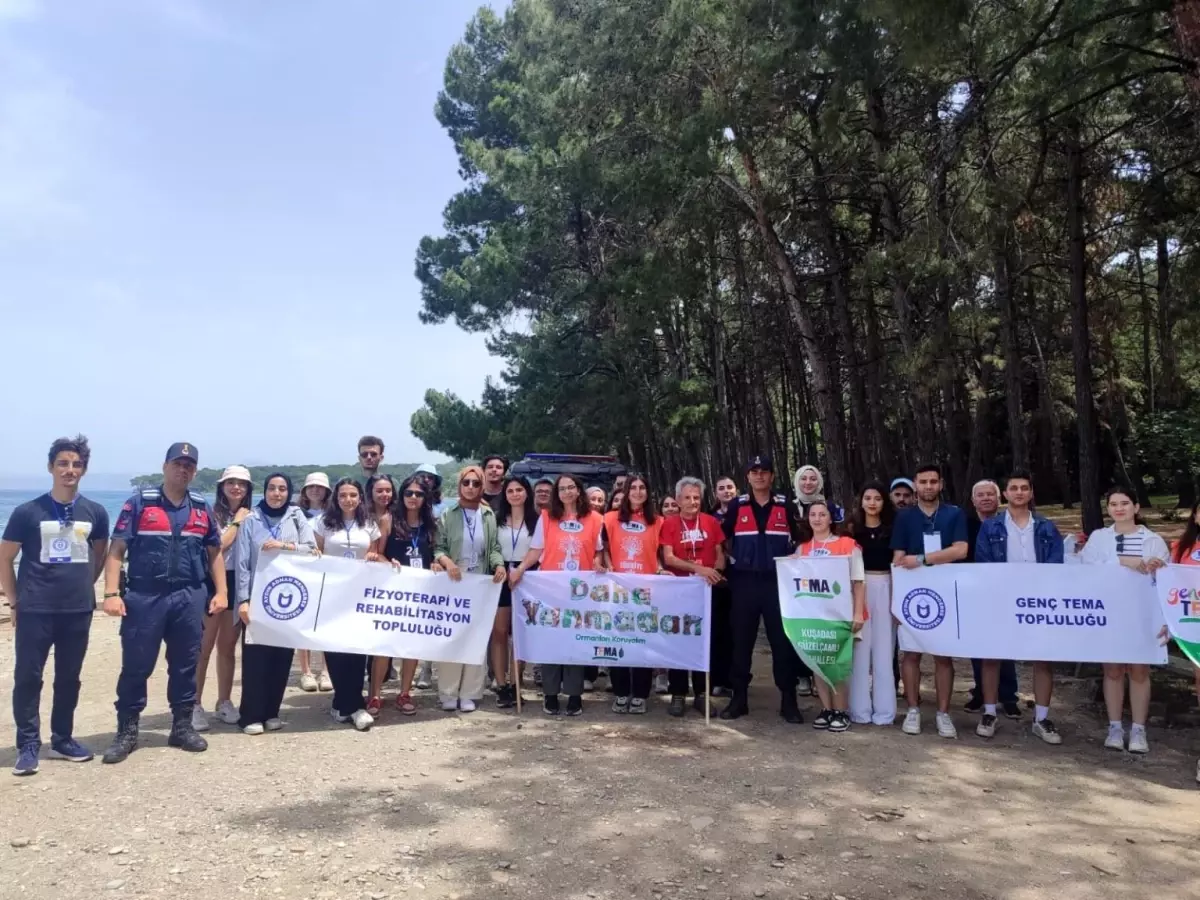 Kuşadası'nda Jandarma, Öğrencilere Doğa ve Çevre Eğitimi Verdi