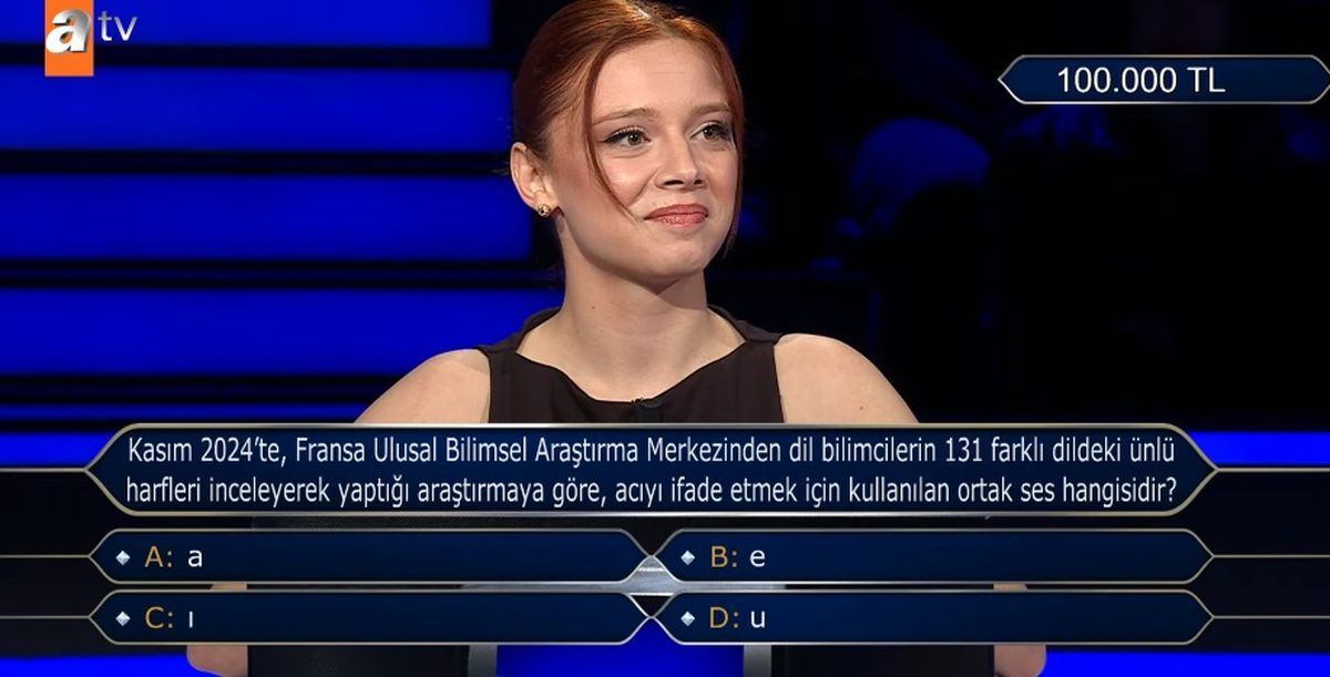 Kasım 2024'te, Fransa Ulusal Bilimsel Araştırma Merkezinden dil bilimcilerin 131 farklı dildeki ünlü harfleri inceleyerek yaptığı araştırma nedir?