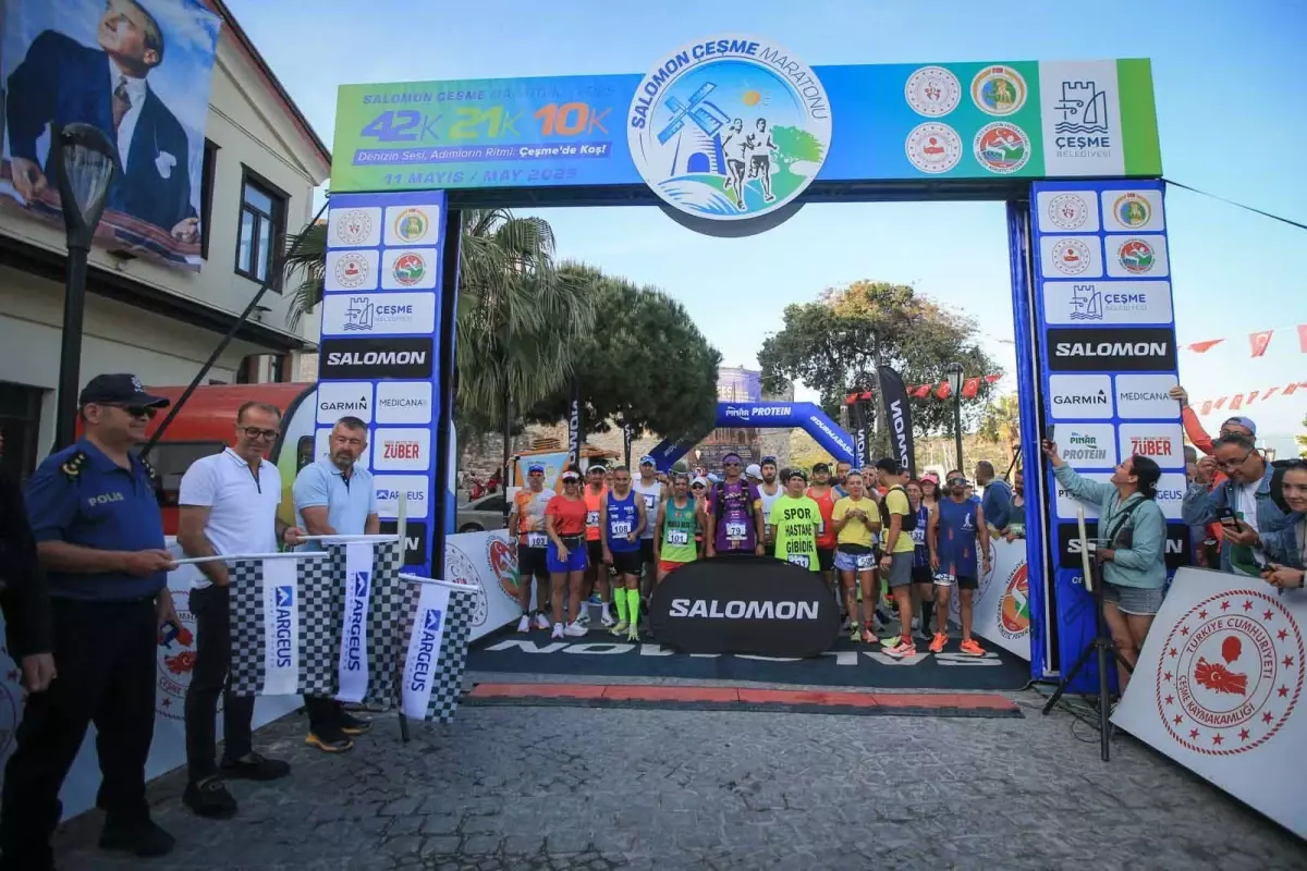 Çeşme Maratonu'nda Kazananlar Belli Oldu