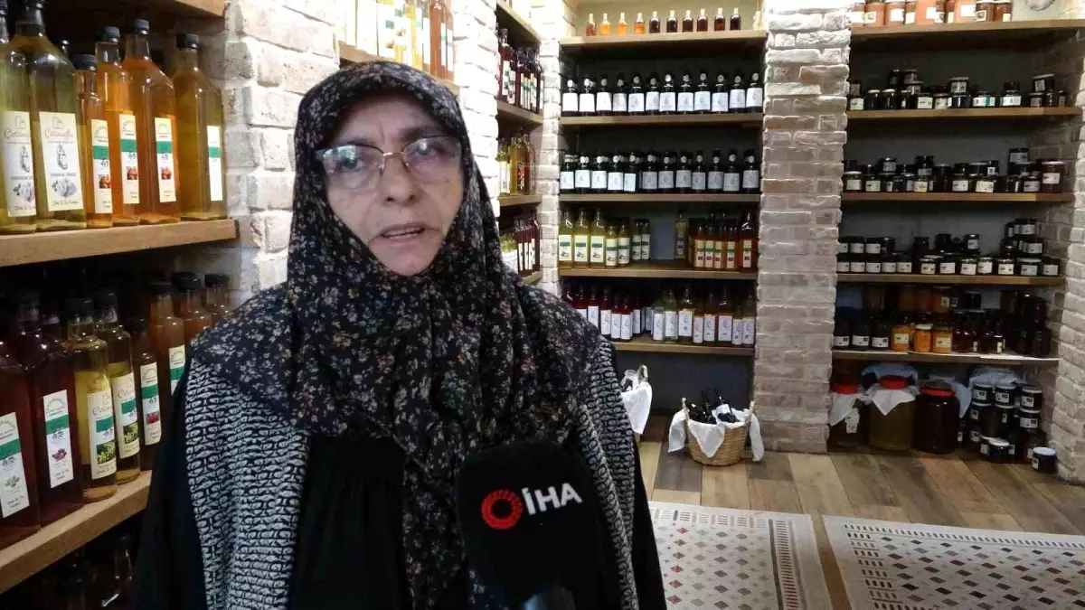 Oruçoğlu Köyü'nde Doğal Sirke Üretimi