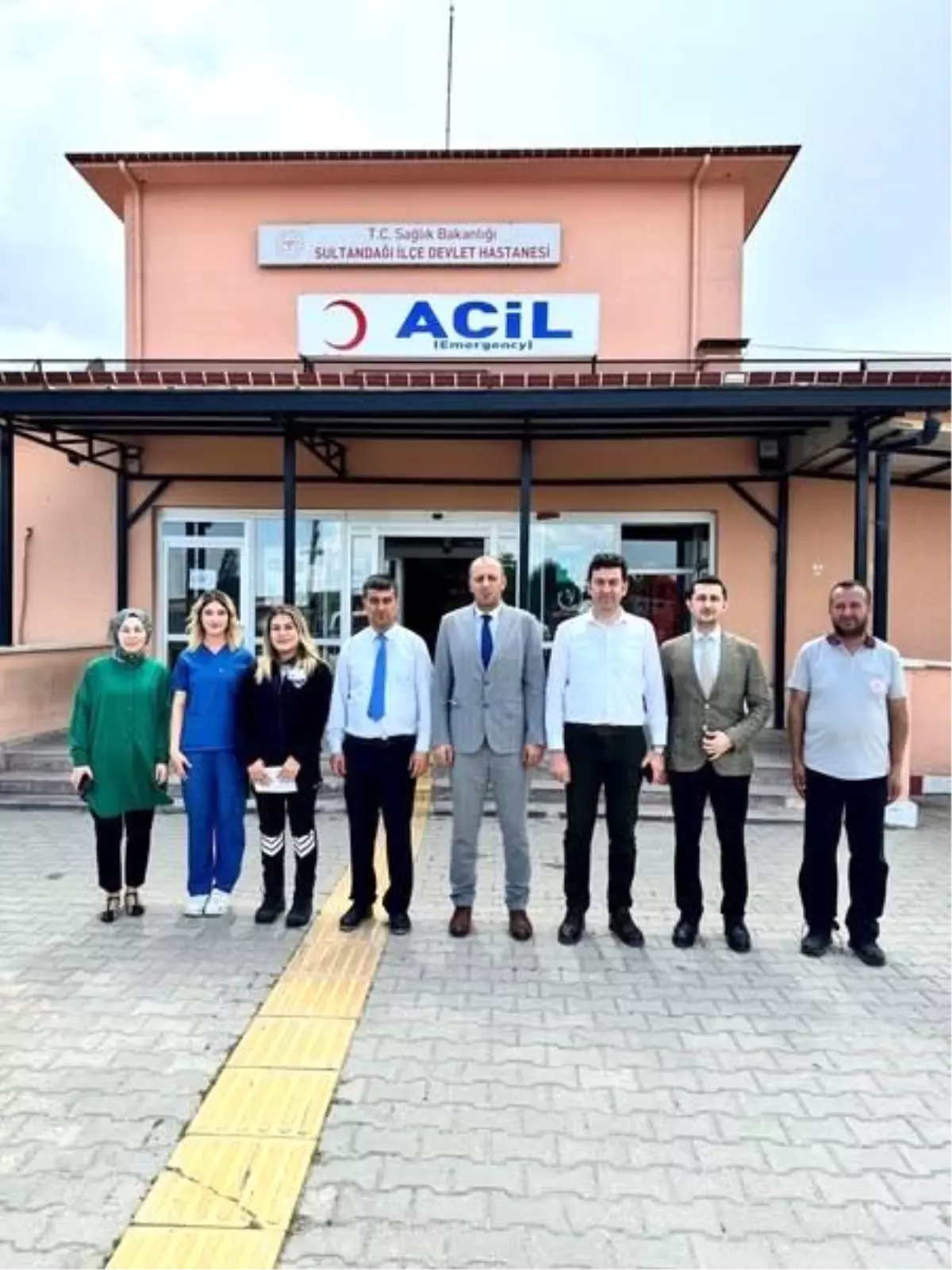 Afyonkarahisar İl Sağlık Müdürlüğü Yöneticilerinden Hastane Ziyareti