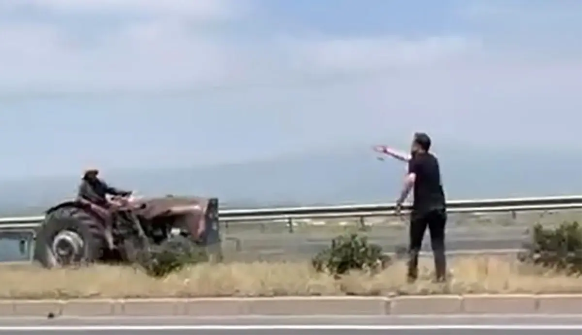 Turgutlu'da Ters Yönde İlerleyen Traktör Sürücüsüne Ceza