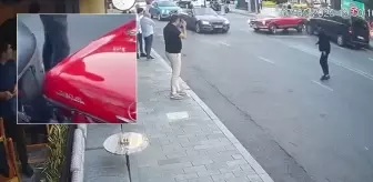 Vale klasik araçla kaza yaptı, sahibi sadece bakakaldı