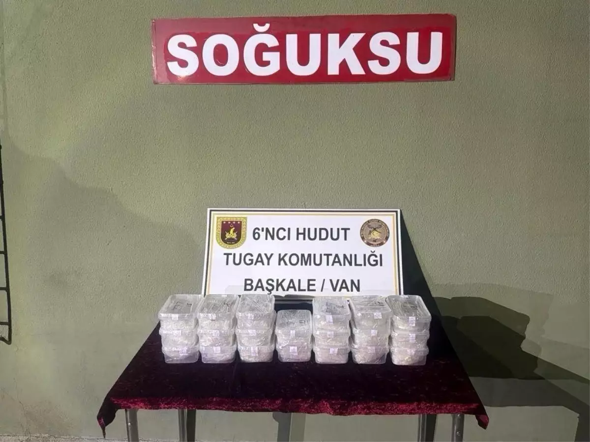 Van'da 22 Kilo 277 Gram Uyuşturucu Ele Geçirildi