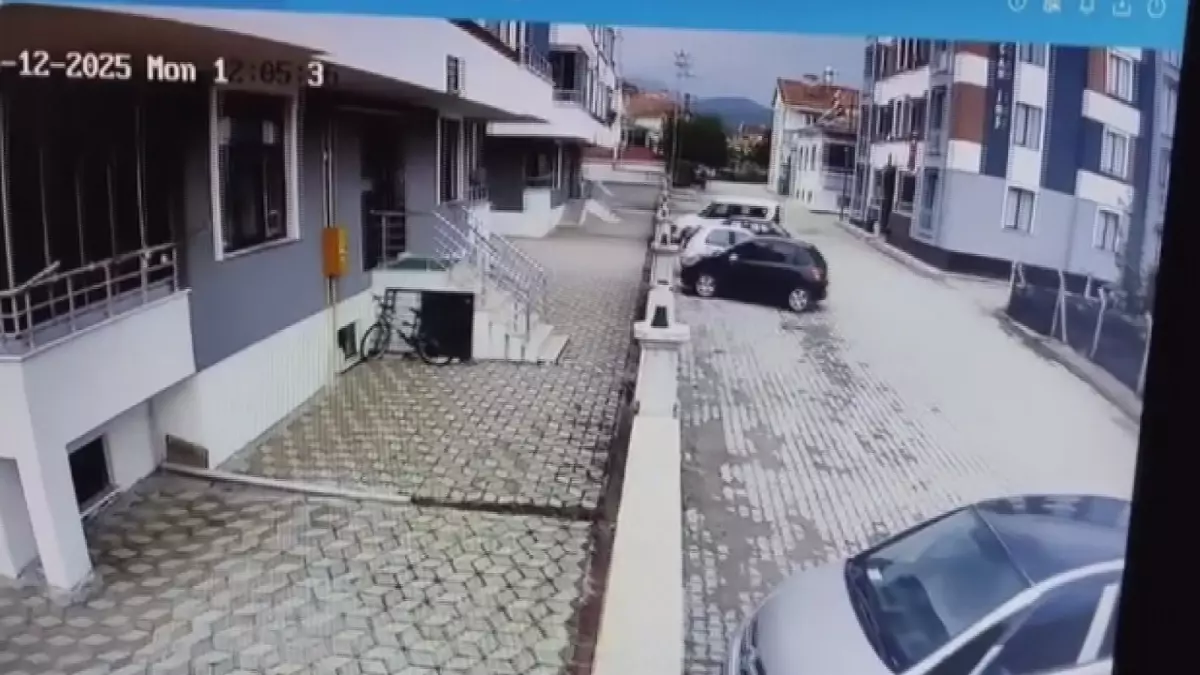 Amasya'da Deprem Anları Güvenlik Kamerasında