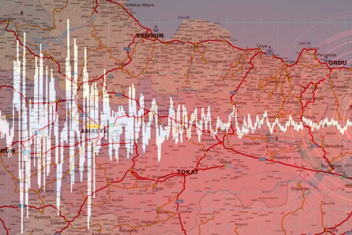 Amasya'da 4.4 büyüklüğünde deprem