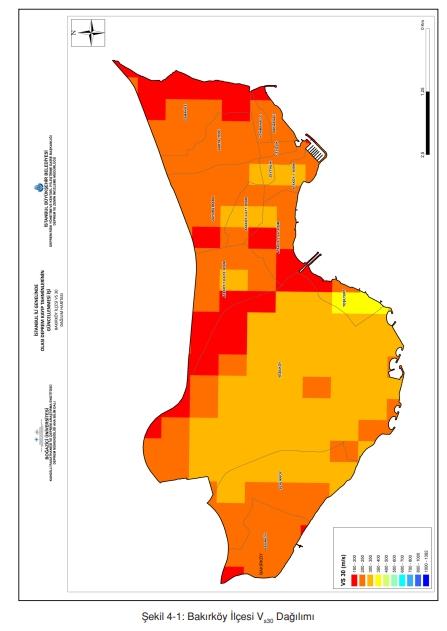 Bakırköy deprem risk haritası! Bakırköy depreme dayanıklı mı, deprem bölgesi mi?