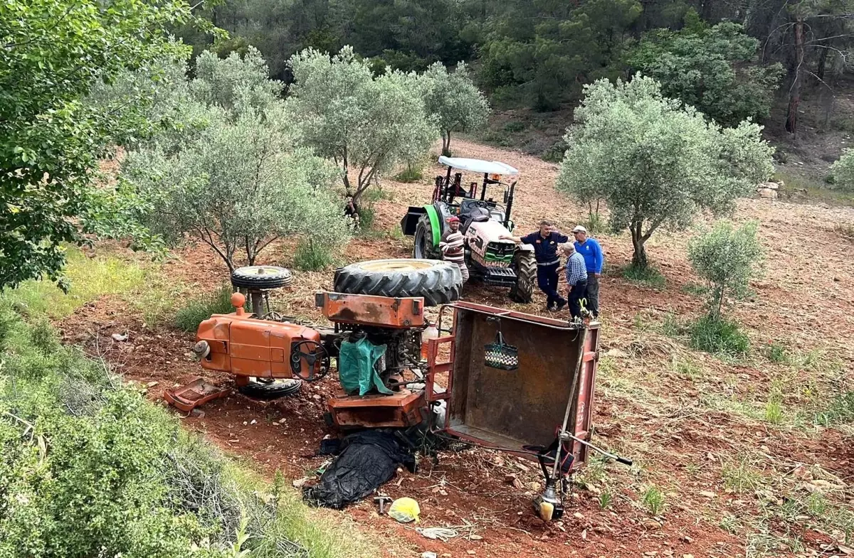Aydın'da Traktör Kazasında Yaşlı Kadın Hayatını Kaybetti