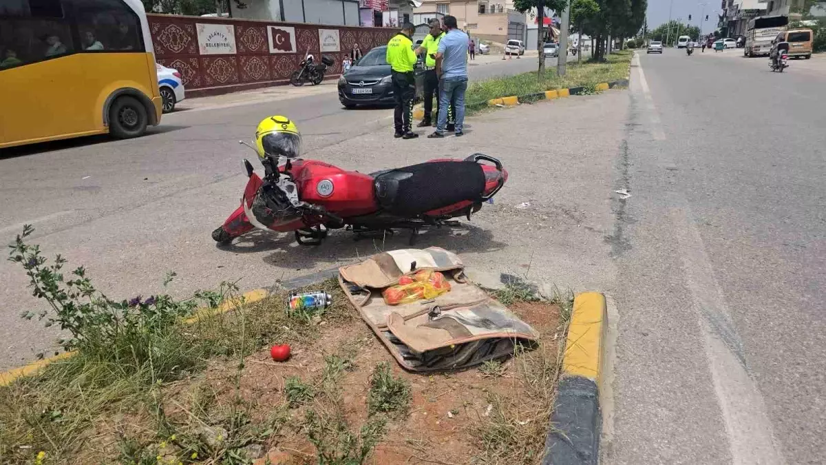 Gaziantep'te Otomobil-Motosiklet Çarpıştı: Bir Yaralı