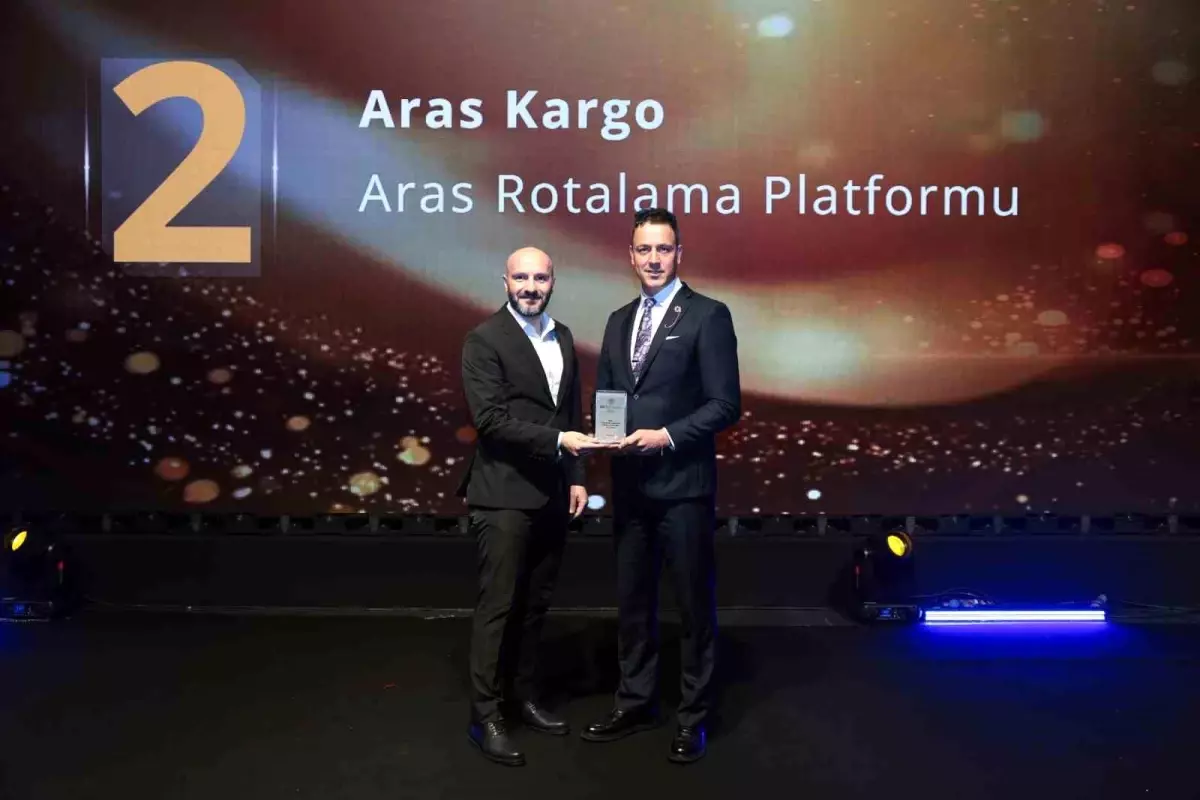 Aras Kargo, IDC Türkiye CIO Ödülleri'nde Ödül Kazandı
