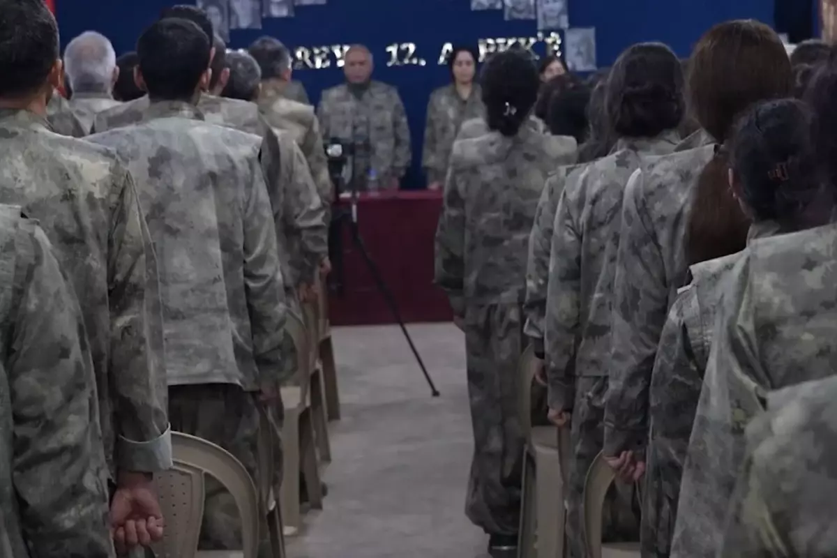 İşte terör örgütü PKK'nın 'Silahları bırakıyoruz' dediği an