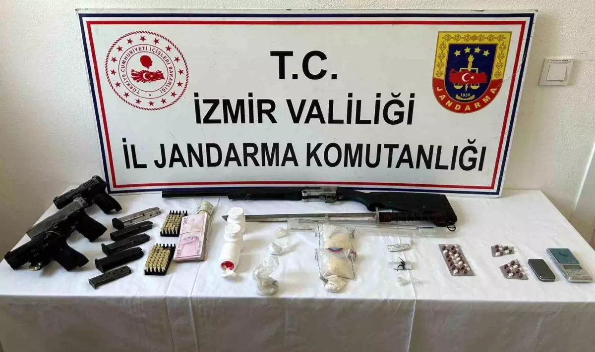 İzmir'de Uyuşturucu Operasyonları: 16 Gözaltı, 7 Tutuklama