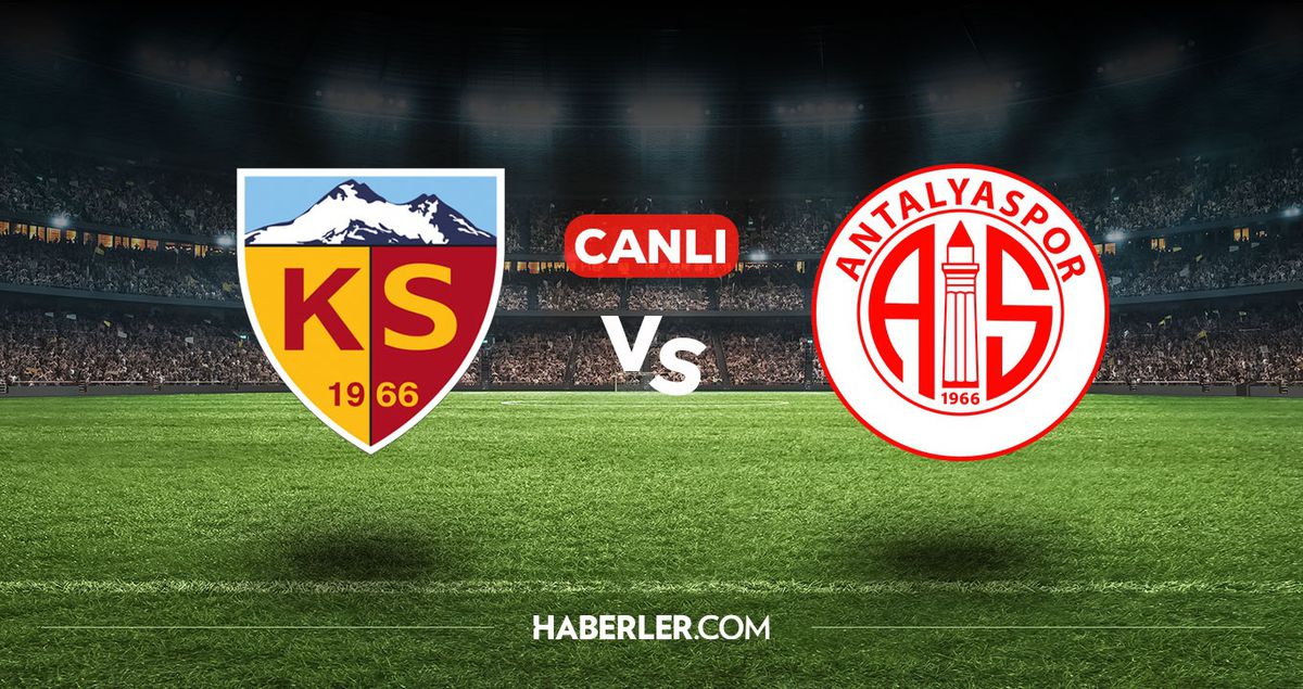 Kayserispor Antalyaspor CANLI nereden izlenir? Kayserispor Antalyaspor maçı hangi kanalda, nasıl izlenir?