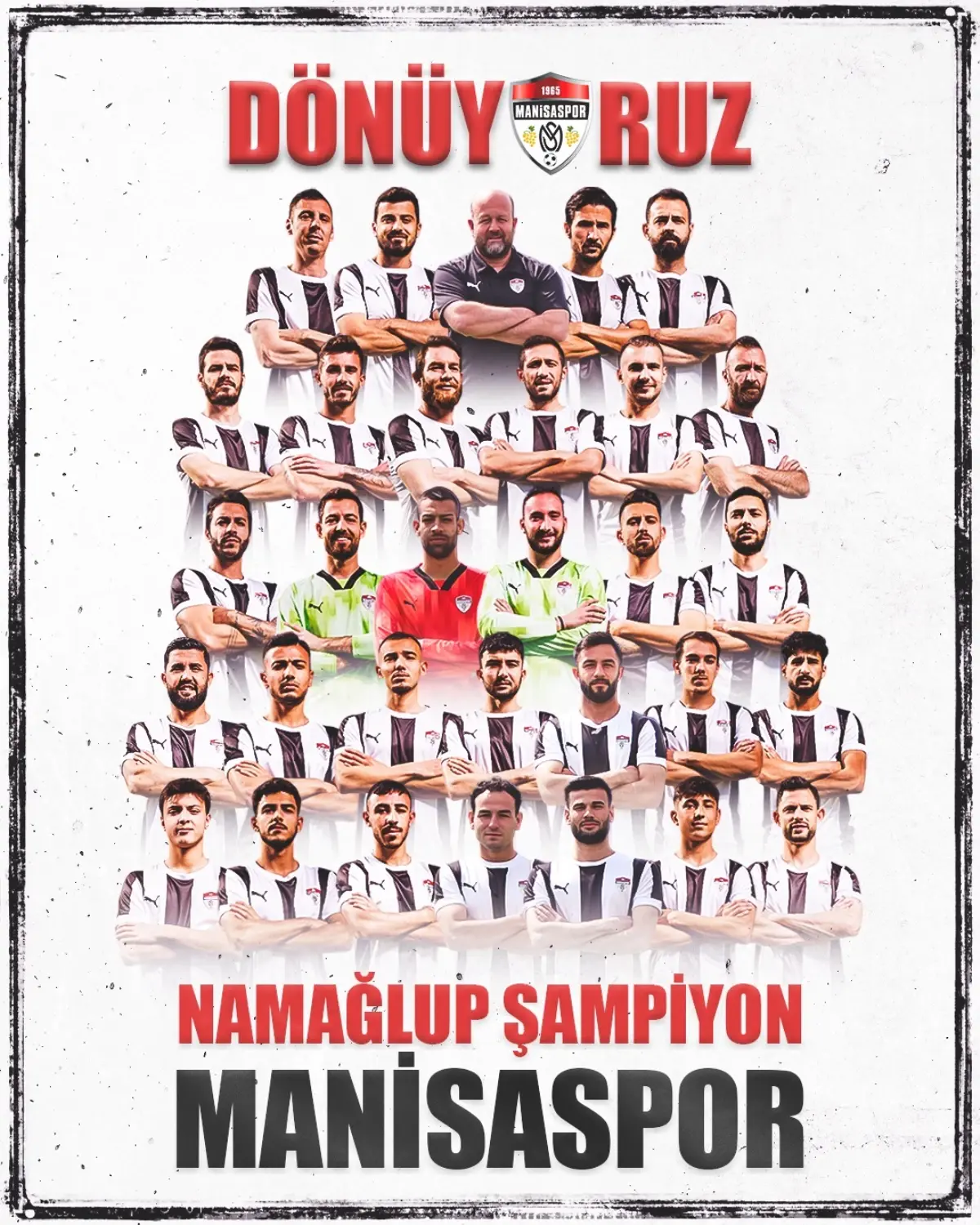 Manisaspor, Namağlup Şampiyon Olup Bölgesel Amatör Lig'e Yükseldi