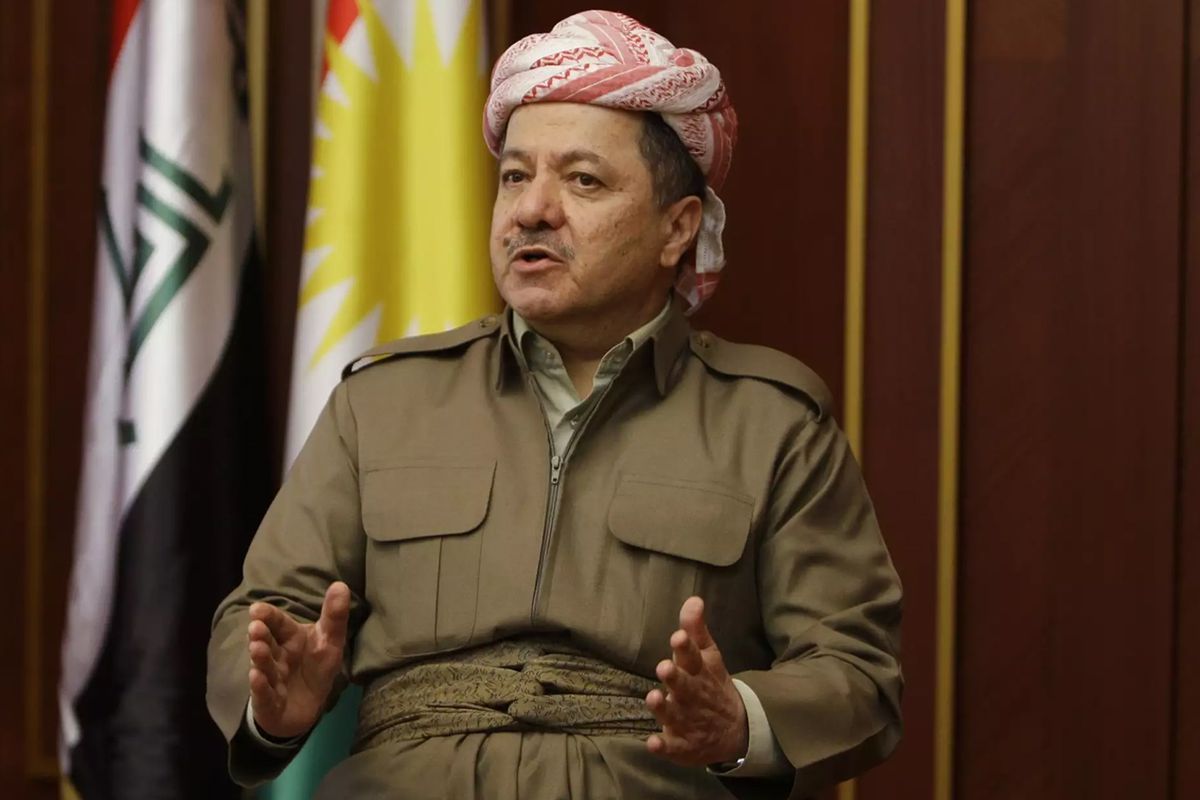 Mesut Barzani: Sürecin başarısını tam anlamıyla desteklediğimizi ilan ediyoruz