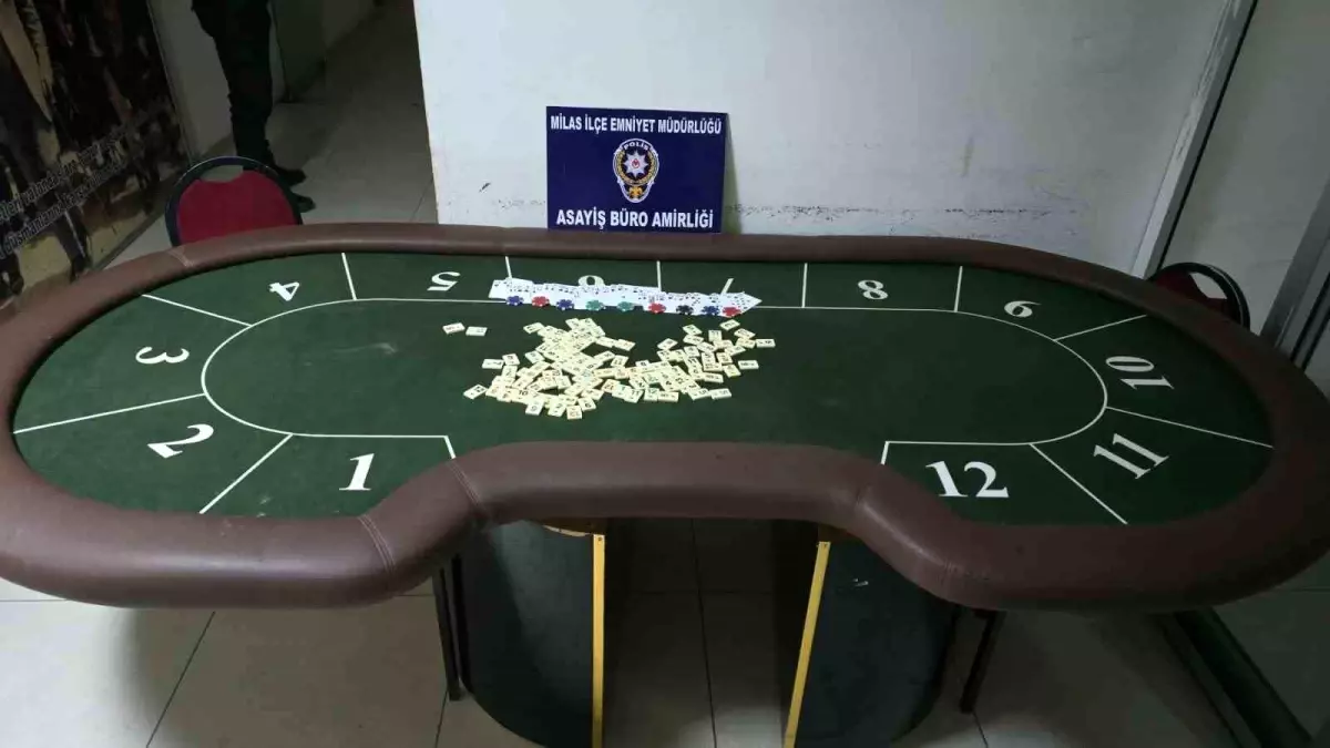 Muğla'da Kumar Baskınında 6 Kişiye 55 Bin TL Cezai İşlem