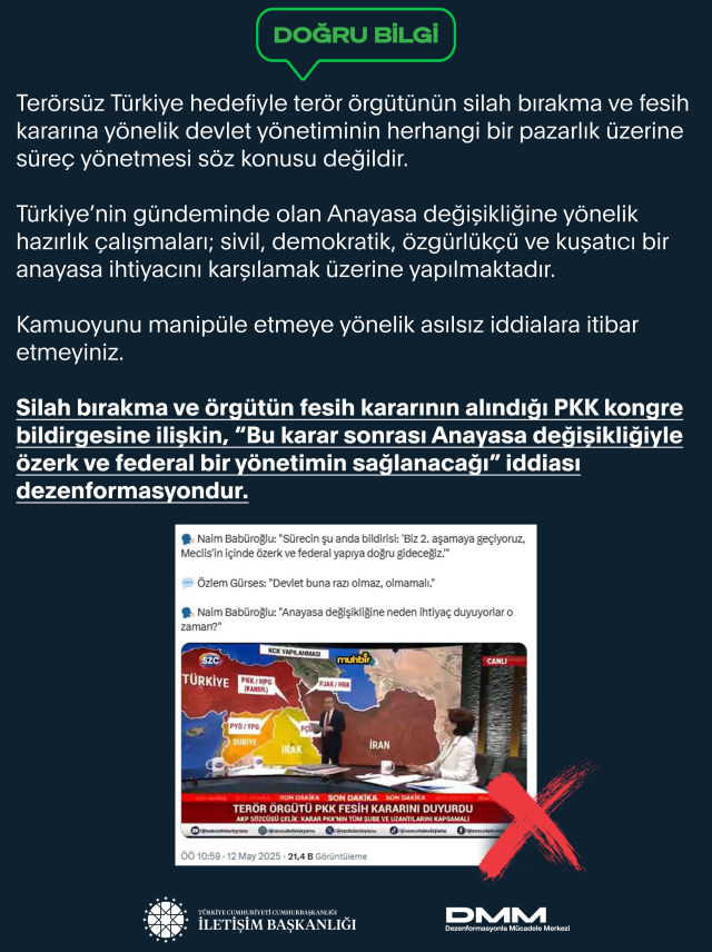 Denial from the Presidency regarding the claim of autonomy