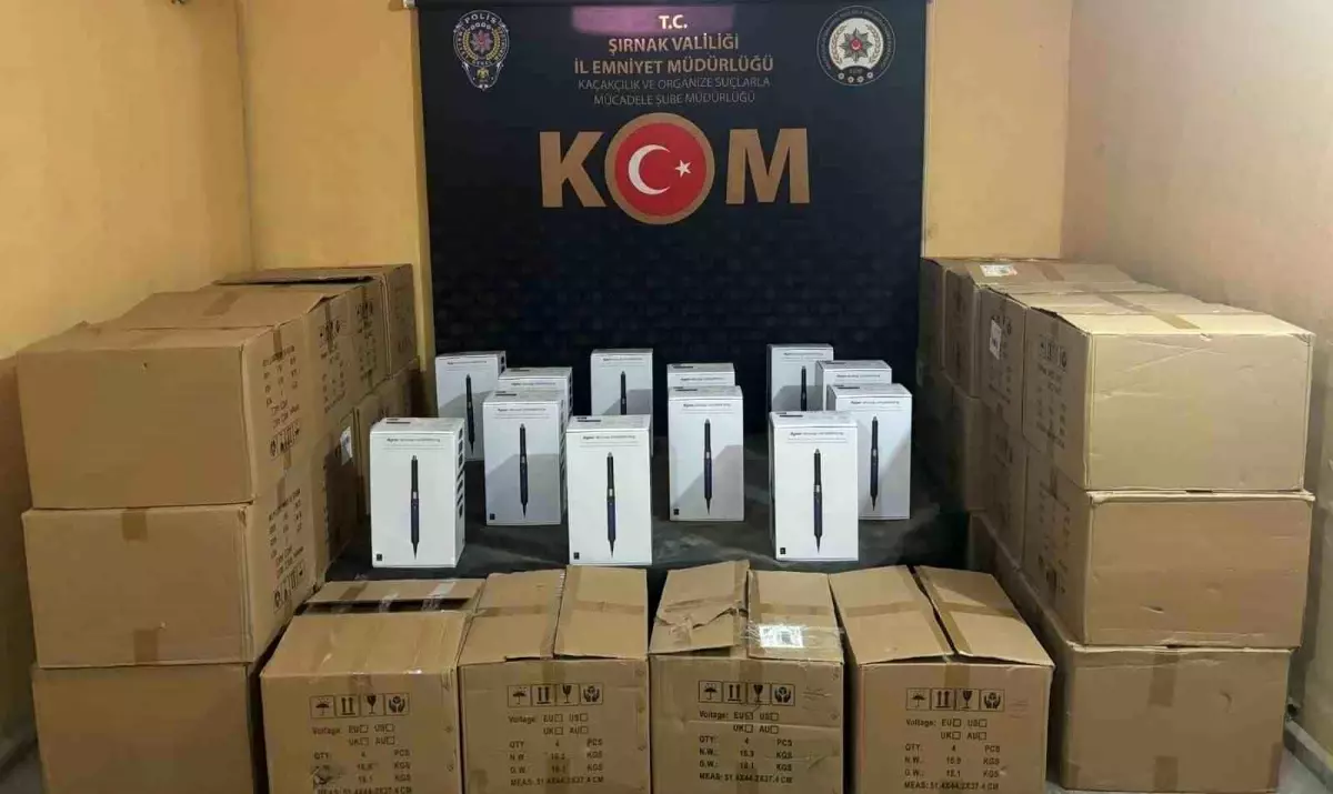 Şırnak'ta Narkotik ve Kaçakçılık Operasyonları: 53 Gözaltı, 4 Tutuklama