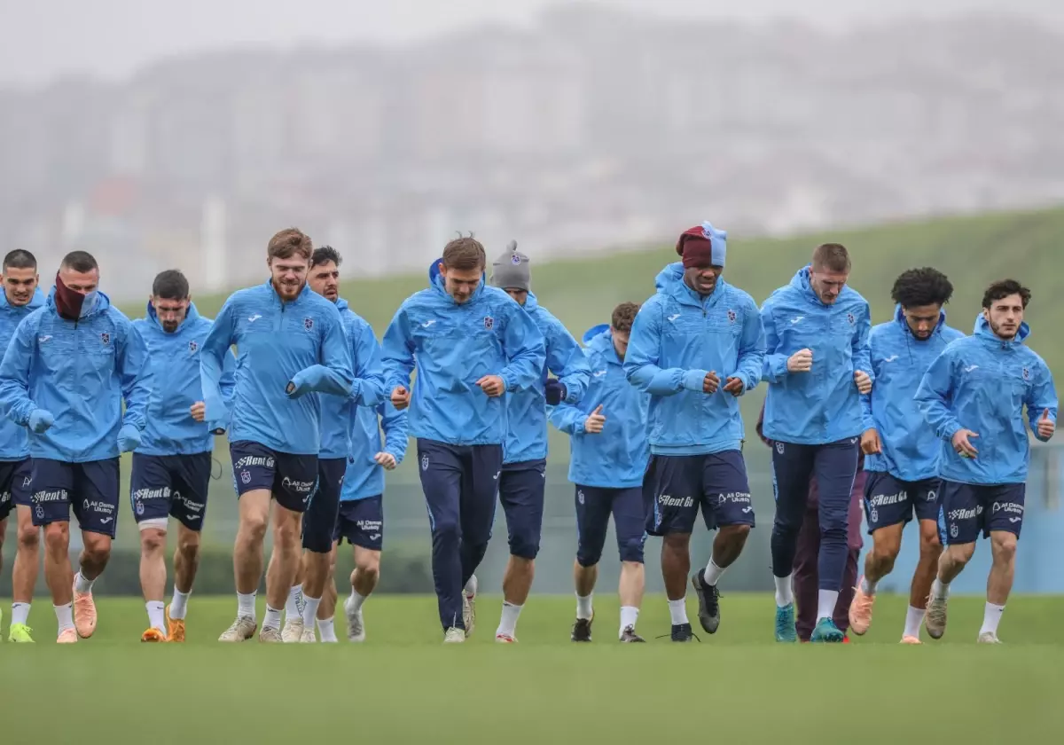 Trabzonspor, Türkiye Kupası Finali Hazırlıklarına Devam Ediyor