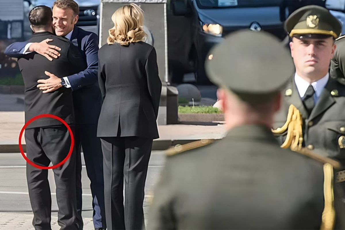 Zelensky pantolonunu ters mi giydi? Viral olan fotoğrafın arkasındaki gerçek