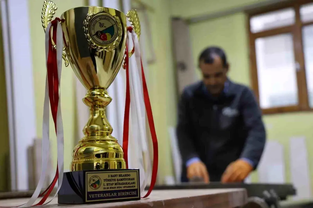 Mobilyacı Yetkin Çelikel'in Bilardo Başarıları