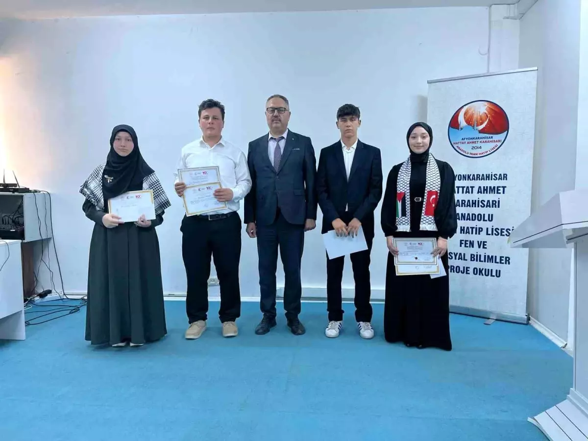 Afyonkarahisar'da Arapça Bilgi ve Etkinlik Yarışması Yapıldı