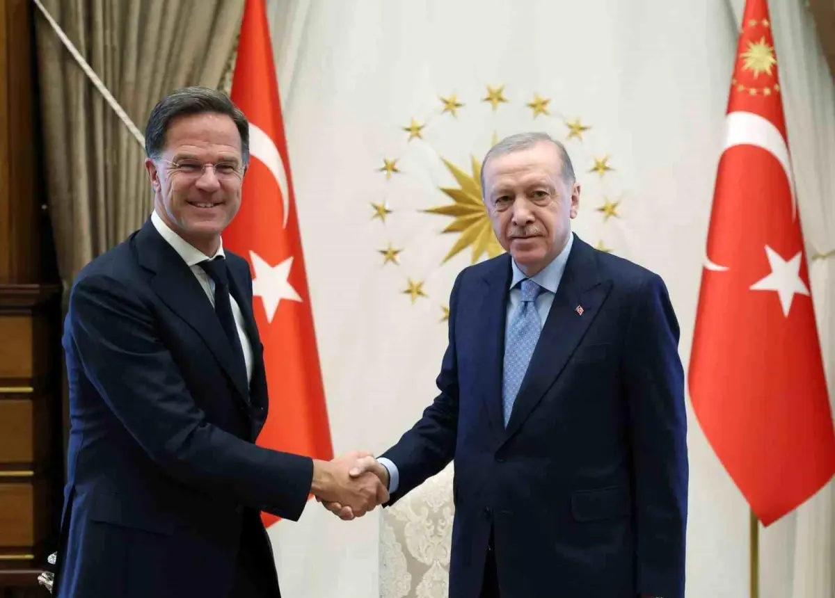 Cumhurbaşkanı Erdoğan, NATO Genel Sekreteri Mark Rutte'yi Cumhurbaşkanlığı Külliyesi'nde Kabul etti.