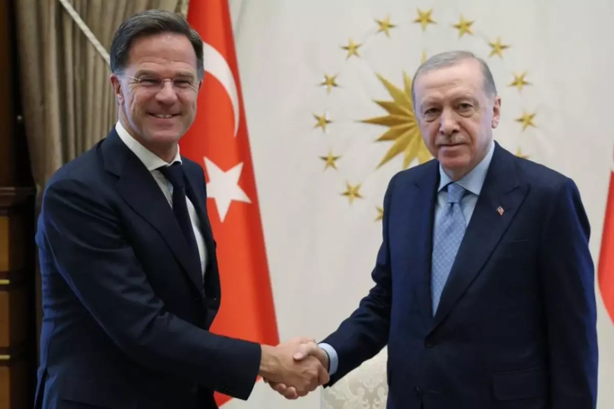 Cumhurbaşkanı Erdoğan, NATO Genel Sekreteri Rutte'yi kabul etti