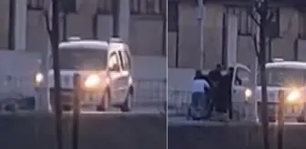 Drift atarken arkadaşını camdan aşağı düşürdü