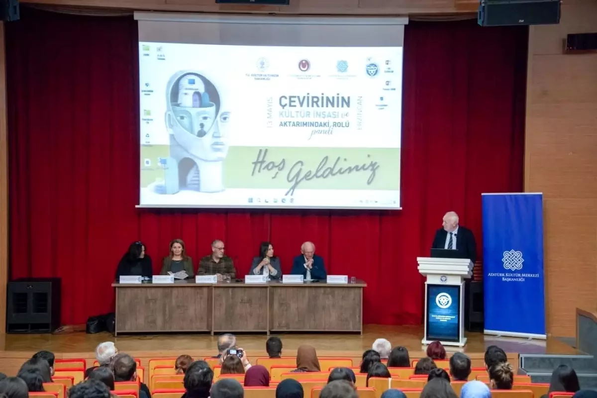 Çevirinin Kültür İnşası Üzerine Panel Düzenlendi