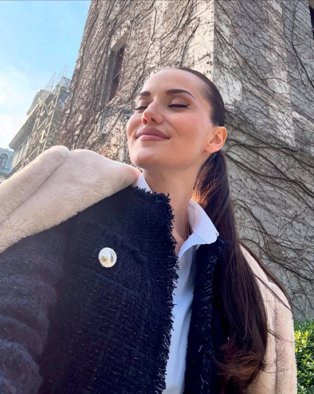 Fahriye Evcen, 11 years after her graduation at Boğaziçi University