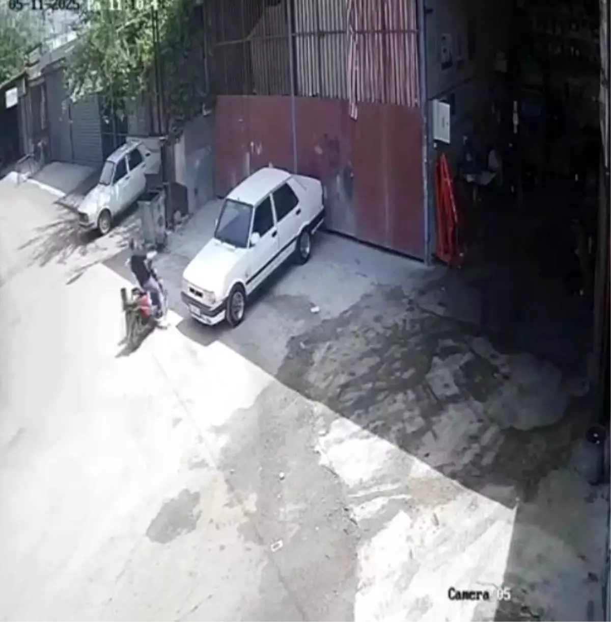 Düziçi'nde Kontrolden Çıkan Şarjlı Motosiklet Kazası