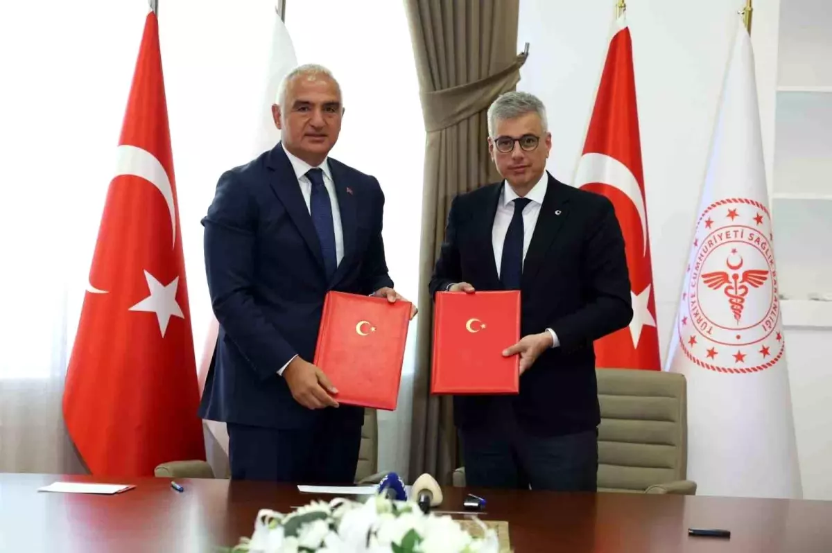 Sağlık ve Turizm Bakanlıkları Arasında İş Birliği Protokolü İmzalandı