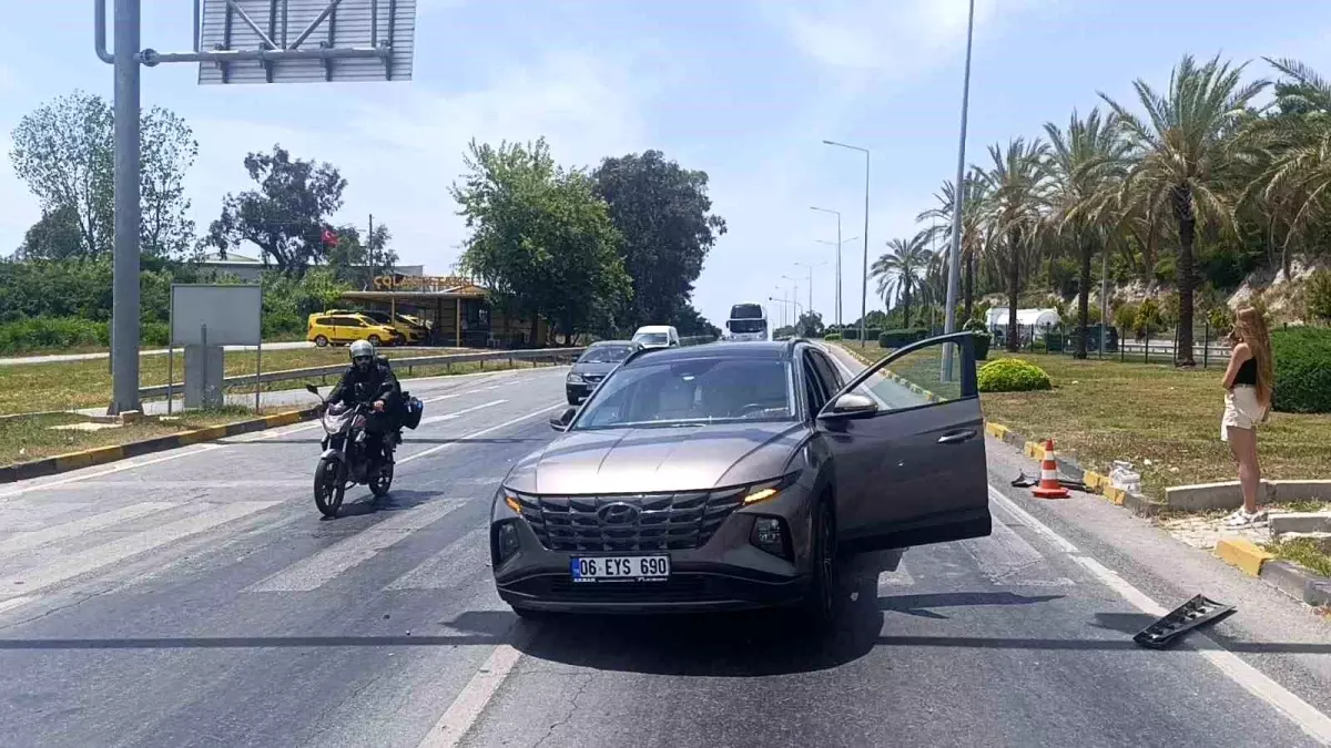 Antalya'da Trafik Kazası: 1 Yaralı